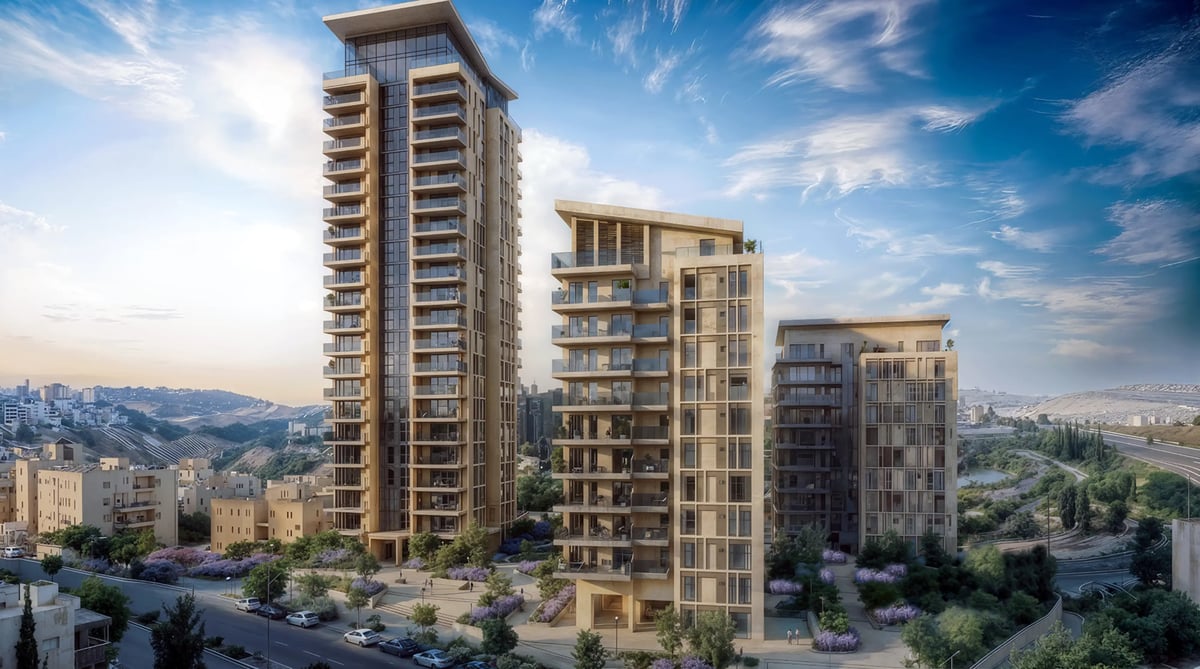 הדמיית פנים לסלון מודרני עם ספה בהירה ותאורה טבעית — View Boost