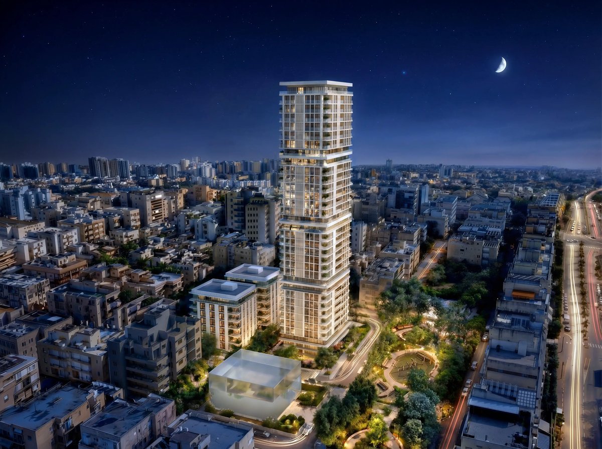 הדמיית פנים לחדר אמבטיה מודרני עם חיפוי שיש — View Boost